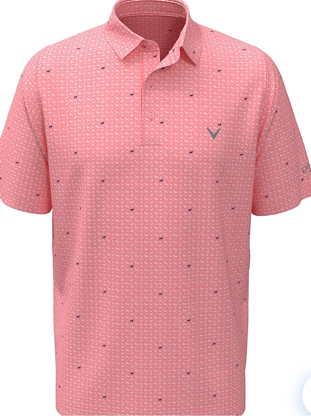 NWT Callaway Men's Doggy Print Polo
Shirt Sz XL - Picture 5 of 9